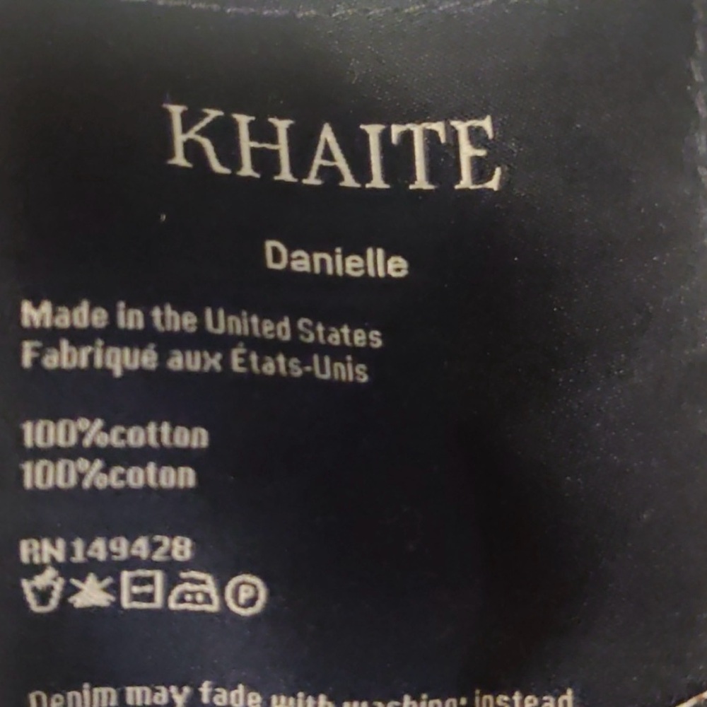 Khaite Women's High Rise Straight Leg Jeans
Size 28 - Picture 5 of 5